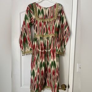 New Tajiki Afghan Cultural Dress
